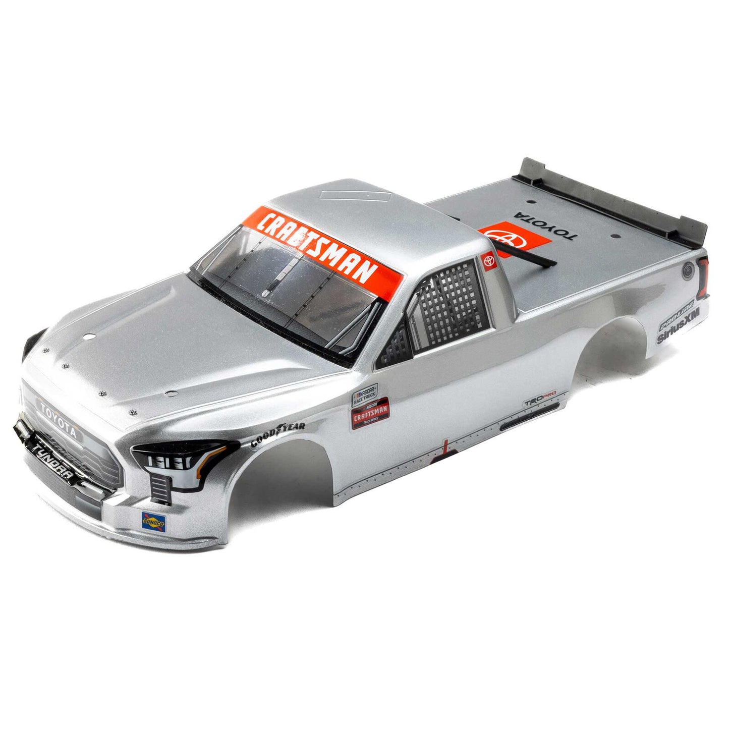 1/12 Pre-Cut 2024 Toyota Tundra Truck Clear Body: Losi NASCAR GROM, PRO365500
