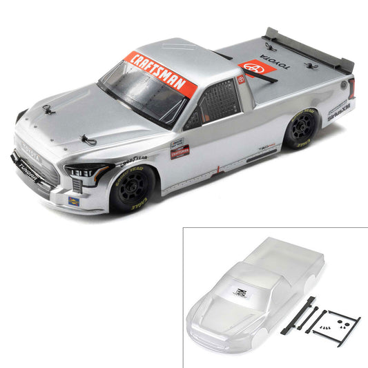1/12 Pre-Cut 2024 Toyota Tundra Truck Clear Body: Losi NASCAR GROM, PRO365500