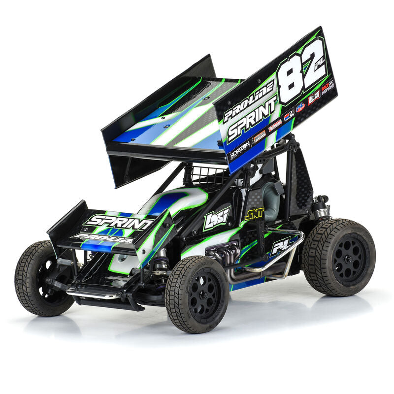 1/10 Sprint Car Light Weight Clear Body Panel Kit for Losi 22S Sprint Car, PRO367400
