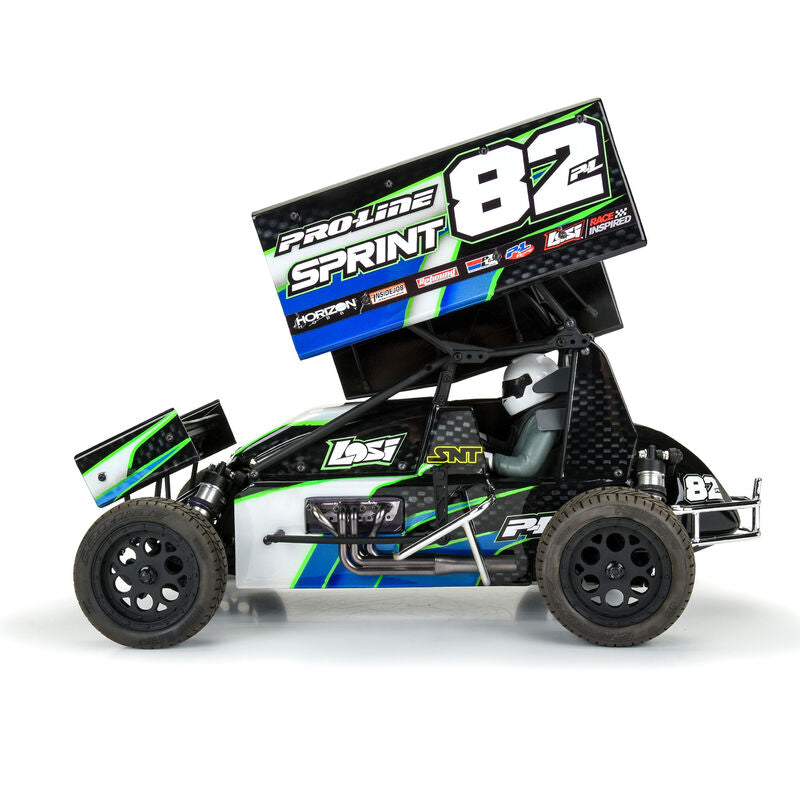 1/10 Sprint Car Light Weight Clear Body Panel Kit for Losi 22S Sprint Car, PRO367400