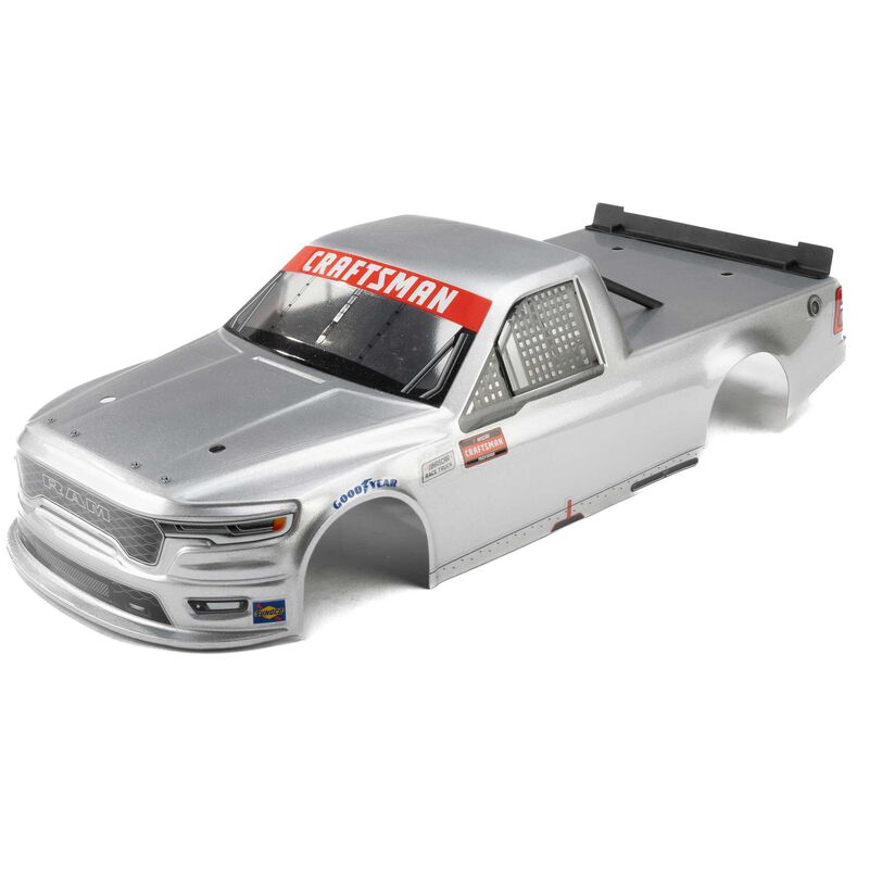 1/12 Pre-Cut 2026 Ram 1500 Truck Clear Body: Losi NASCAR GROM, PRO369917