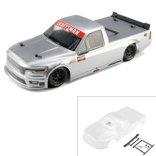 1/12 Pre-Cut 2026 Ram 1500 Truck Clear Body: Losi NASCAR GROM, PRO369917