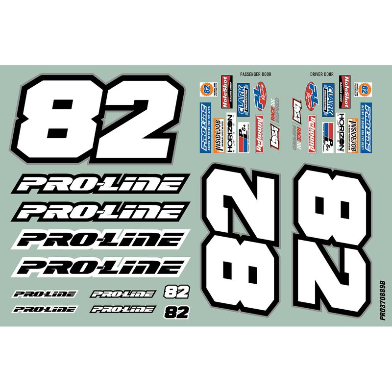 1/12 Pre-Cut 1986 Chevy Monte Carlo Clear Body: Losi NASCAR GROM, PRO370817