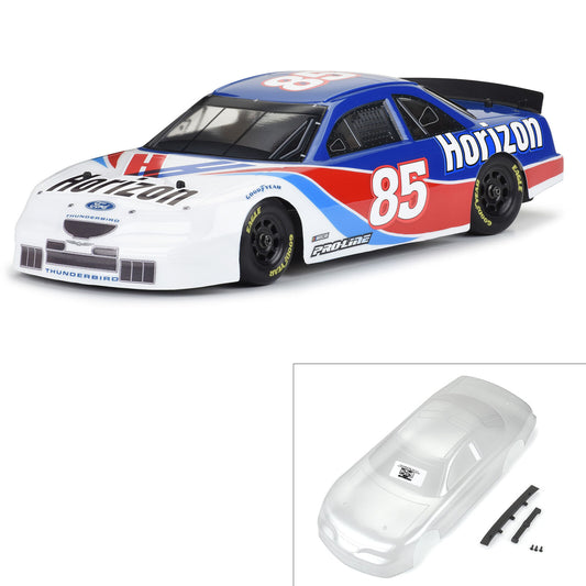 1/12 Pre-Cut 1996 Ford Thunderbird Clear Body: Losi NASCAR GROM, PRO371017