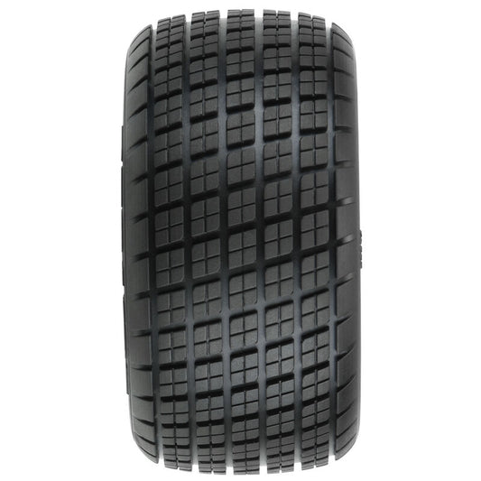 1/10 Hoosier Angle Block M3 Rear 2.2" Dirt Oval Tires (2), PRO827402