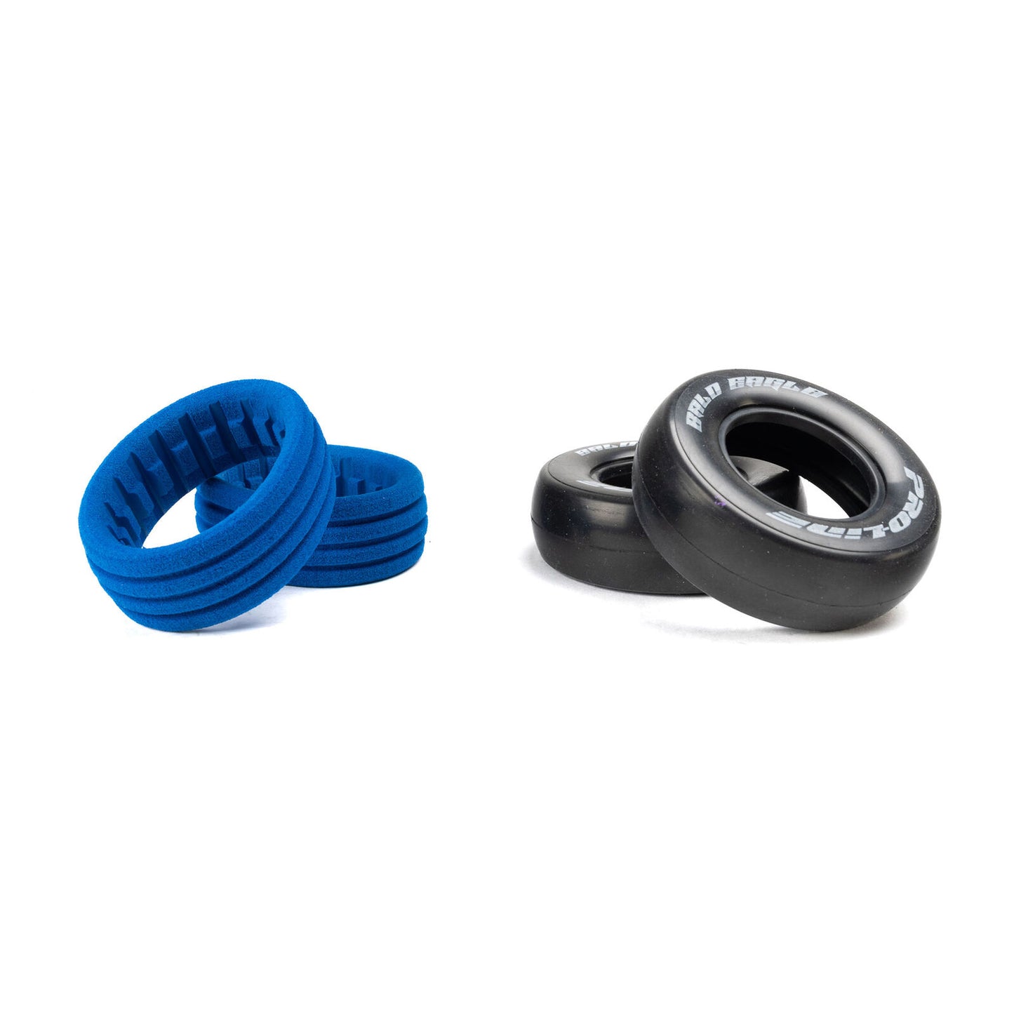 1/10 Bald Eagle Front 1.7"/2.2" Dirt Oval Tires (2) fits LOSI 22S SPRINT