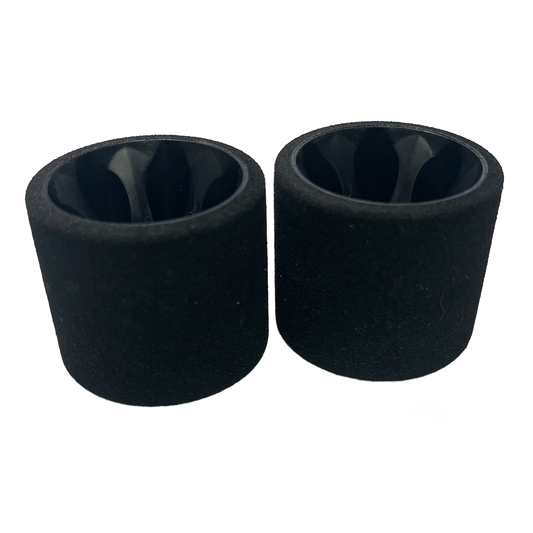 BSR Racing / JACO 1/12 Scale Rear Tires (Black Wheel)