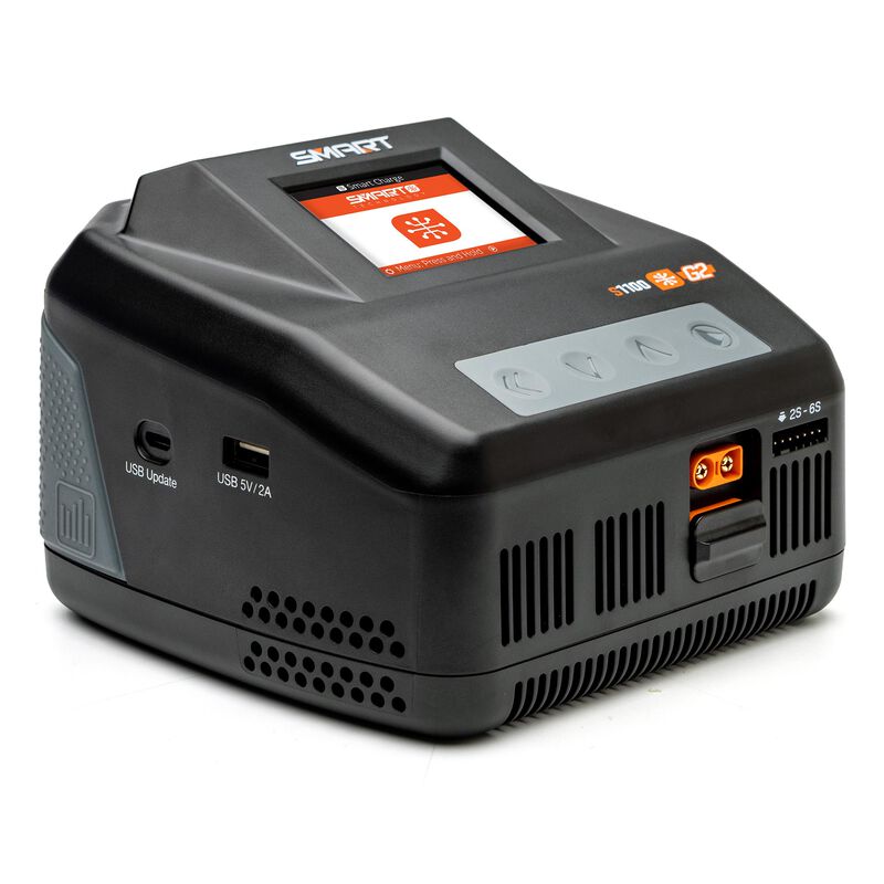 Spektrum Accessories S1100 G2 1x100W AC Smart Charger, SPMXC2080