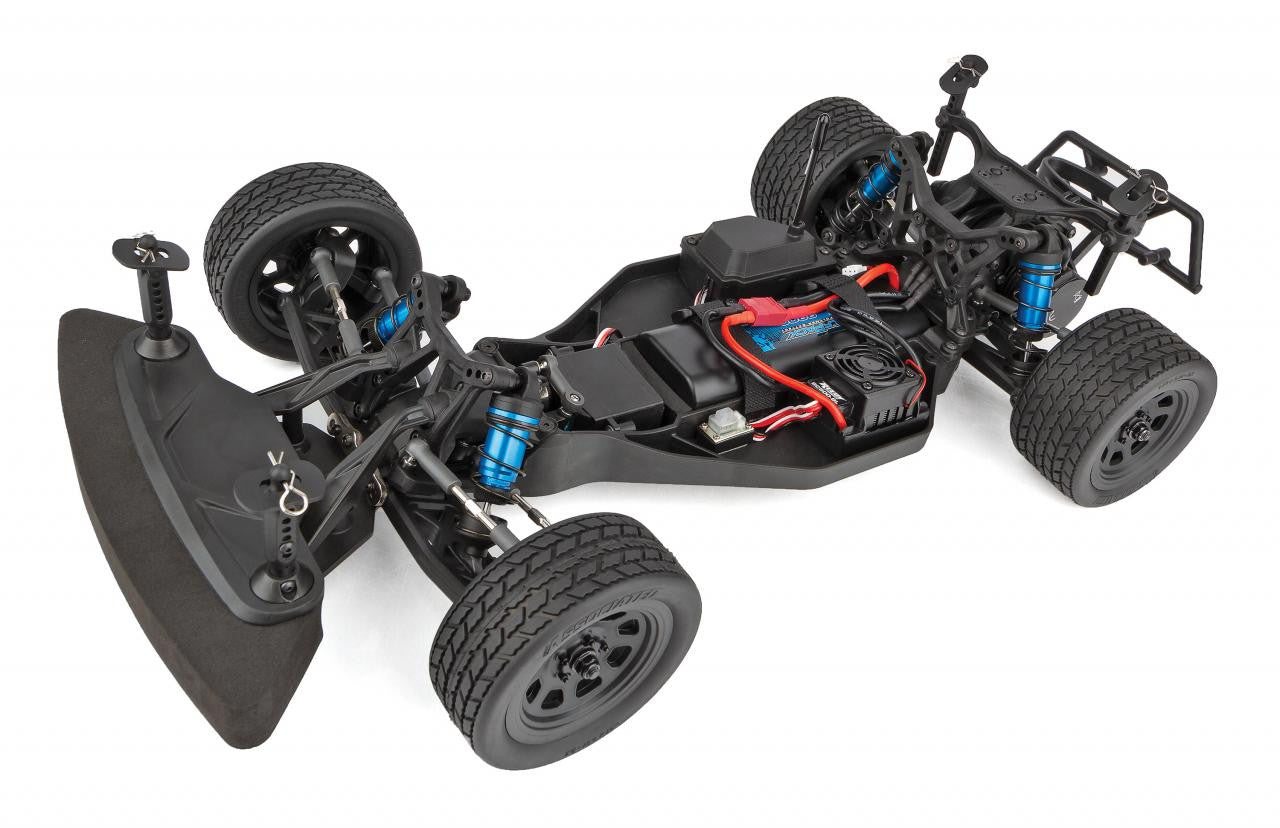 Team Associated SR10 Dirt Oval RTR Car Combo (Radio, Battery & Charger)(White), ASC-70030C