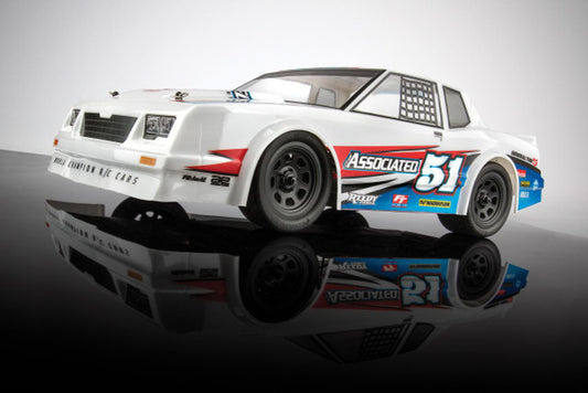 Team Associated SR10 Dirt Oval RTR Car Combo (Radio, Battery & Charger)(White), ASC-70030C