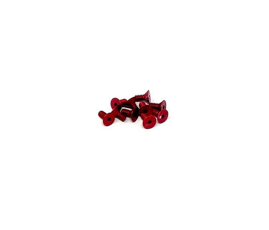 4-40 x 1 /4 Flat Head Socket Screws - Aluminum