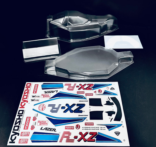 BOKI Kyosho Lazer Body Set with Decals, BKR0255