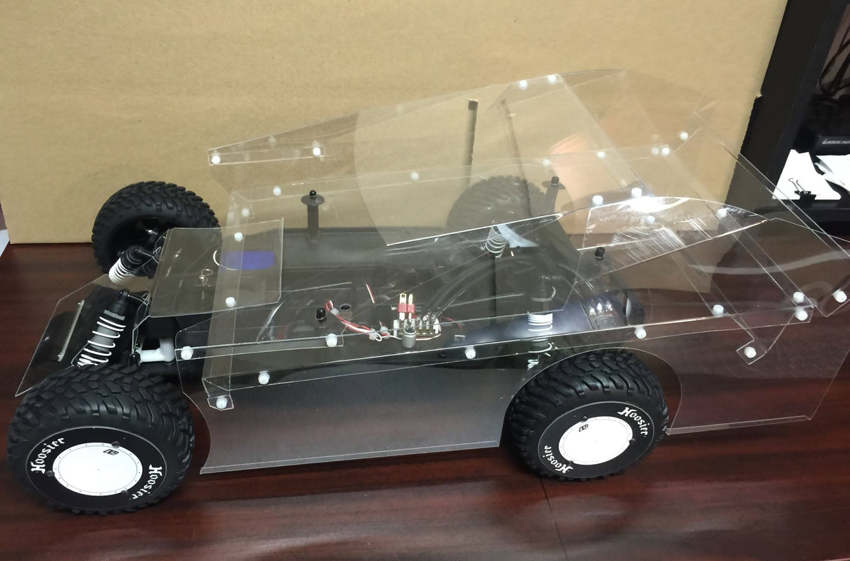 2025 Salvas MudBoss PreCut Dirt Modified Body fits Traxxas Slash, SAL-1000