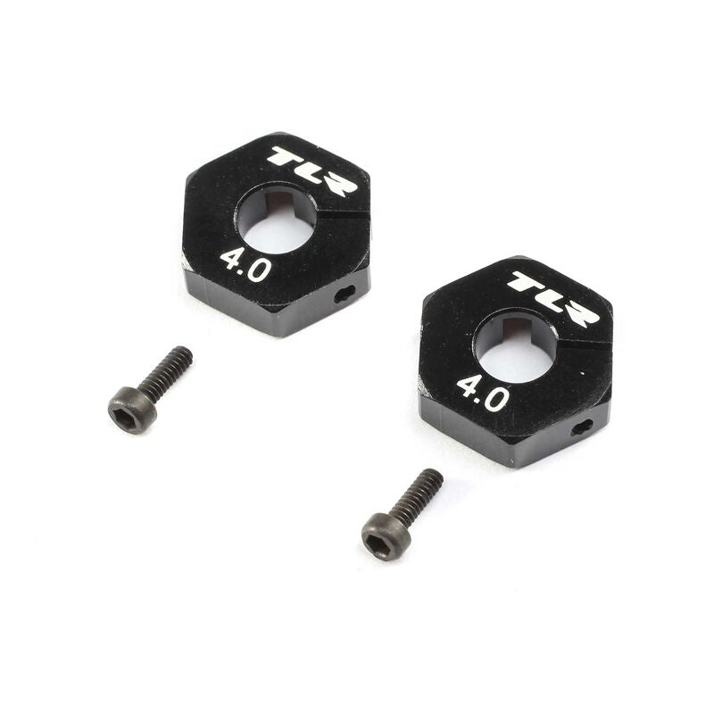 Wheel Hex 12mm x 4.0mm (2), TLR232111
