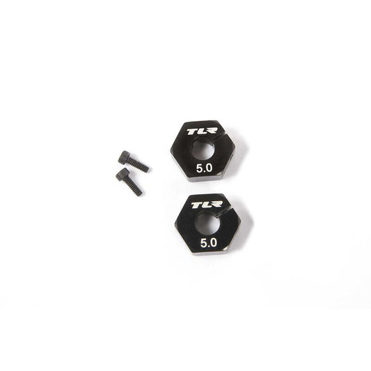 Wheel Hex 12mm x 5mm (2), TLR232113