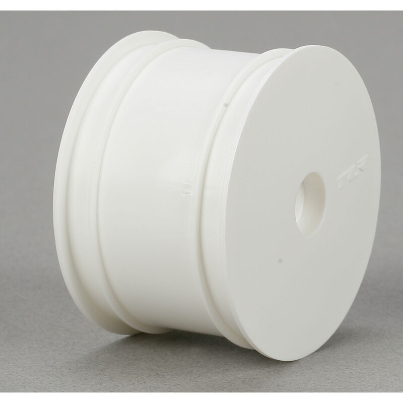 1/10 Rear Buggy 2.2 Wheels, 12mm Hex, White (2): 22, TLR7100