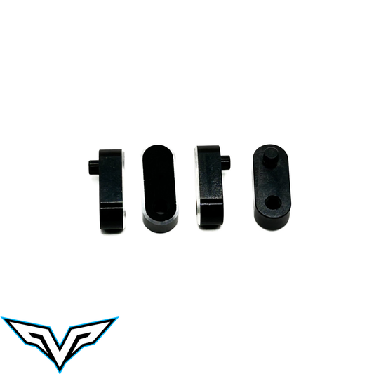 Team Velocity RC VS2 Battery Side Locator - Aluminum (4), VEL-20010