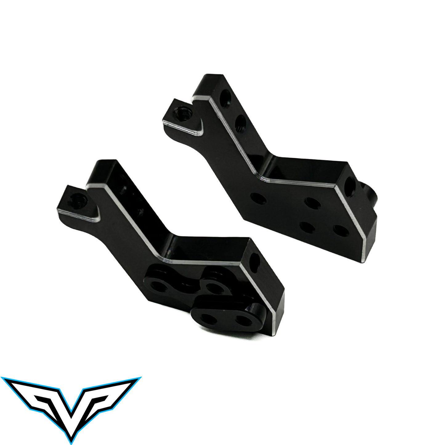 Team Velocity RC Front Bulk Heads - VS2 - 25 deg - std (2), VEL-20000