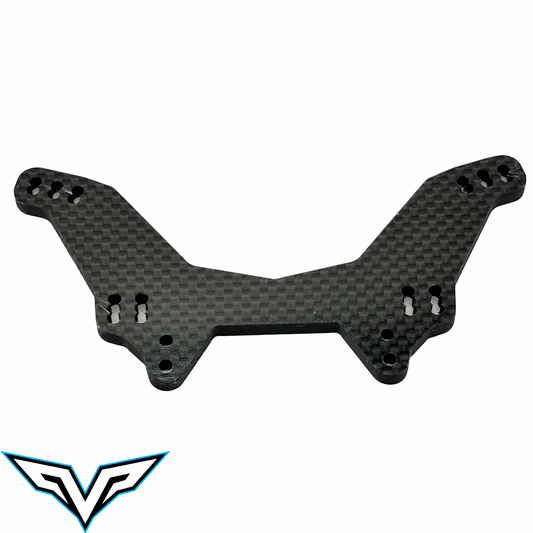 Team Velocity RC VS2 Sprint Front Shock Tower – 4mm, VEL-12000