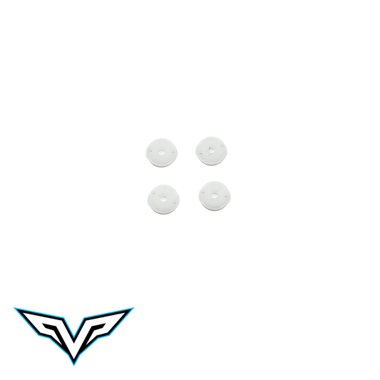 Team Velocity RC 2x1.3mm Machined Small Bore Piston (4), VEL-51001