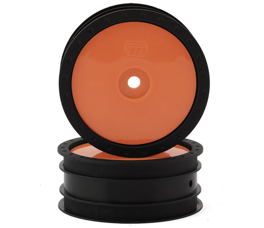 Whitz Racing Products 1/10 Whiplash Front 2.2" Sprint Car Wheels, 12mm Hex (2)