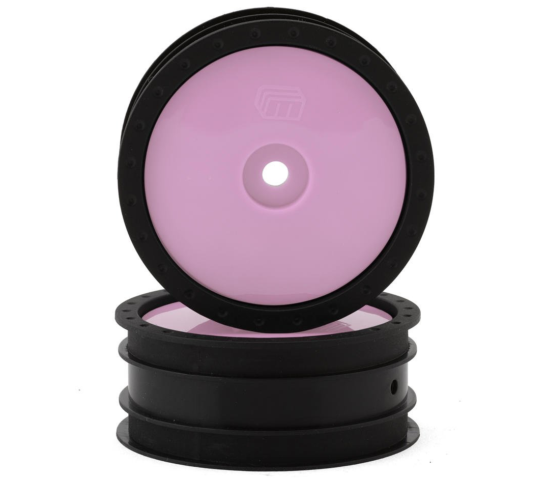 Whitz Racing Products 1/10 Whiplash Front 2.2" Sprint Car Wheels, 12mm Hex (2)