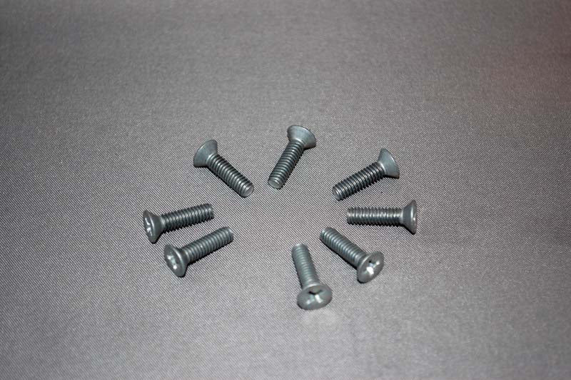 8/32" X 5/8" aluminum screws (8), IRS-4223