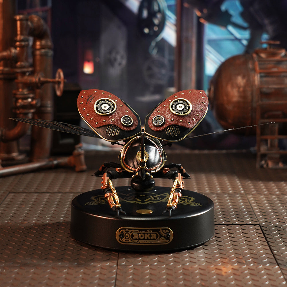 ROKR Rhinoceros Beetle Mechanical Age 3D Puzzle, ROEMI01