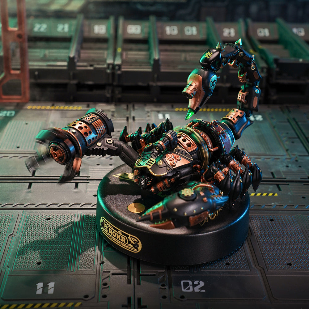 ROKR Emperor Scorpion Mechanical Age 3D Puzzle, ROEMI04