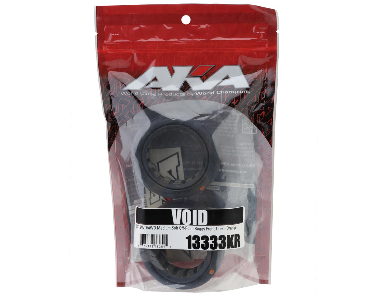 AKA Void 2.2" Front 2WD/4WD Buggy Tires (2), AKA13333
