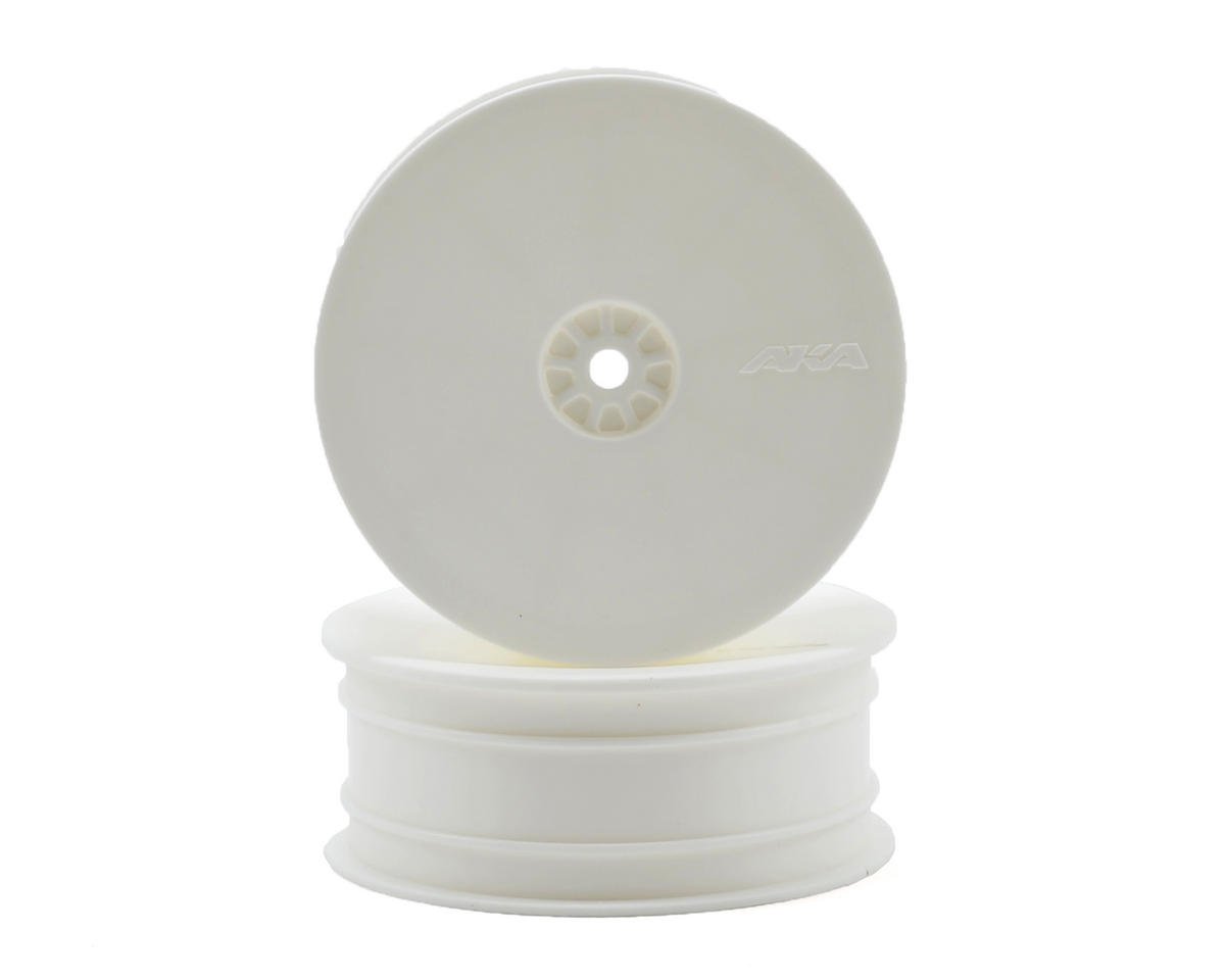 AKA 12mm Hex "HEXlite" 2.2 Front Wheels (2) (B6/RB6) (White)
