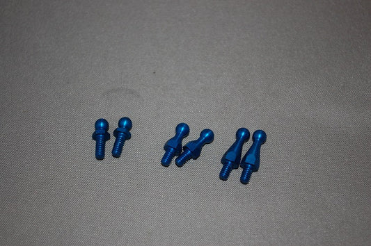 IRS Blue Aluminum Ball Stud Kit (6), IRS-3591