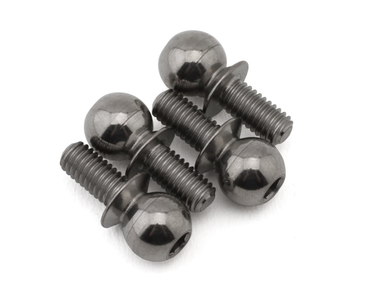 Team Associated HD 6mm Ballstuds (Short), ASC-32042