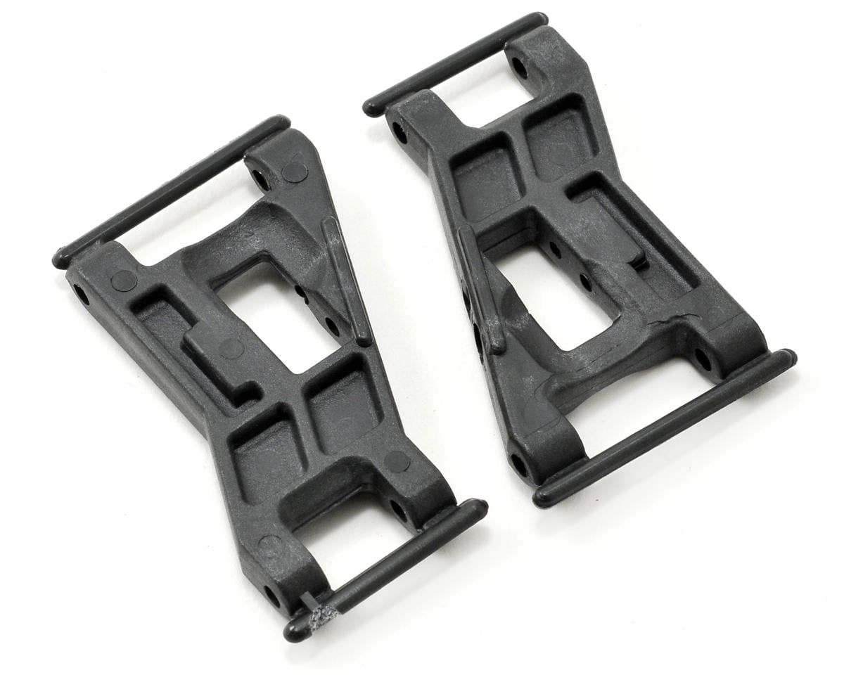 RC10 Front Wide Suspension Arms (Black), ASC-6206