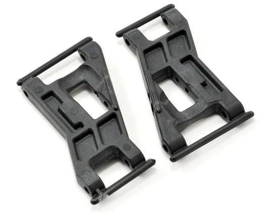 RC10 Front Wide Suspension Arms (Black), ASC-6206