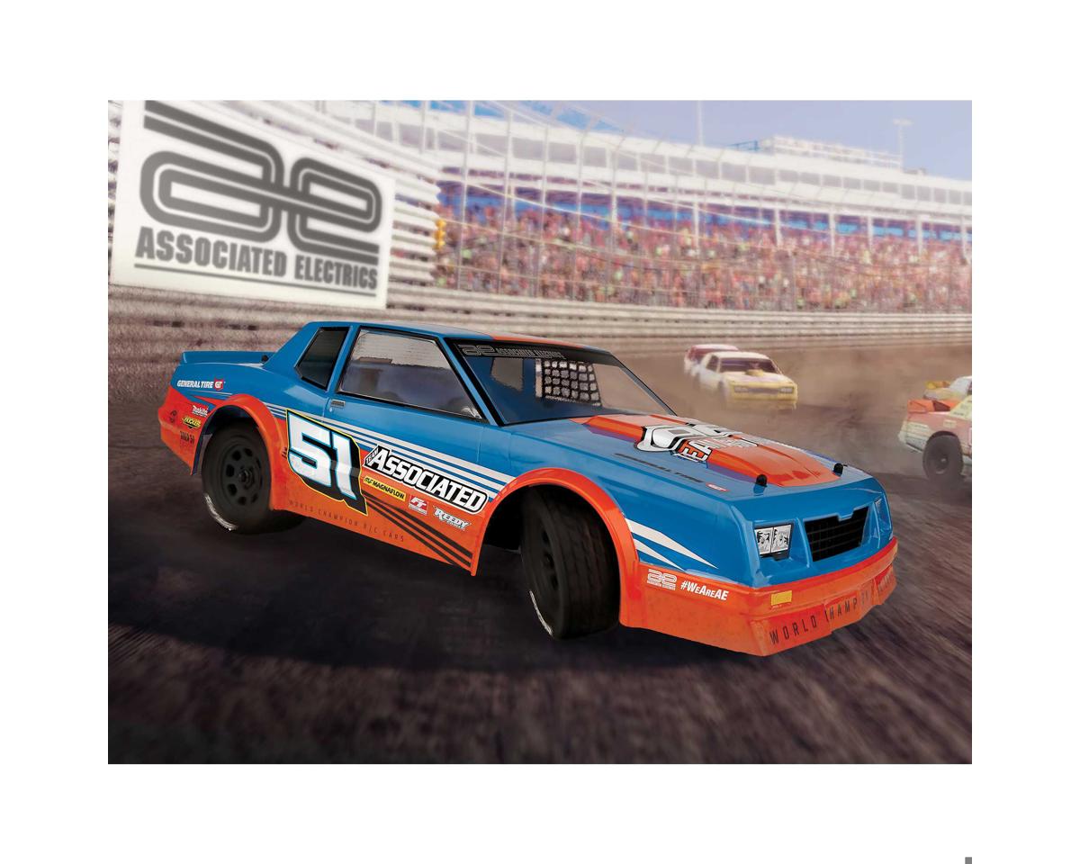 Associated Racing Team Associated SR10M RTR Electric Brushless 2WD Dirt Oval Car Combo ...