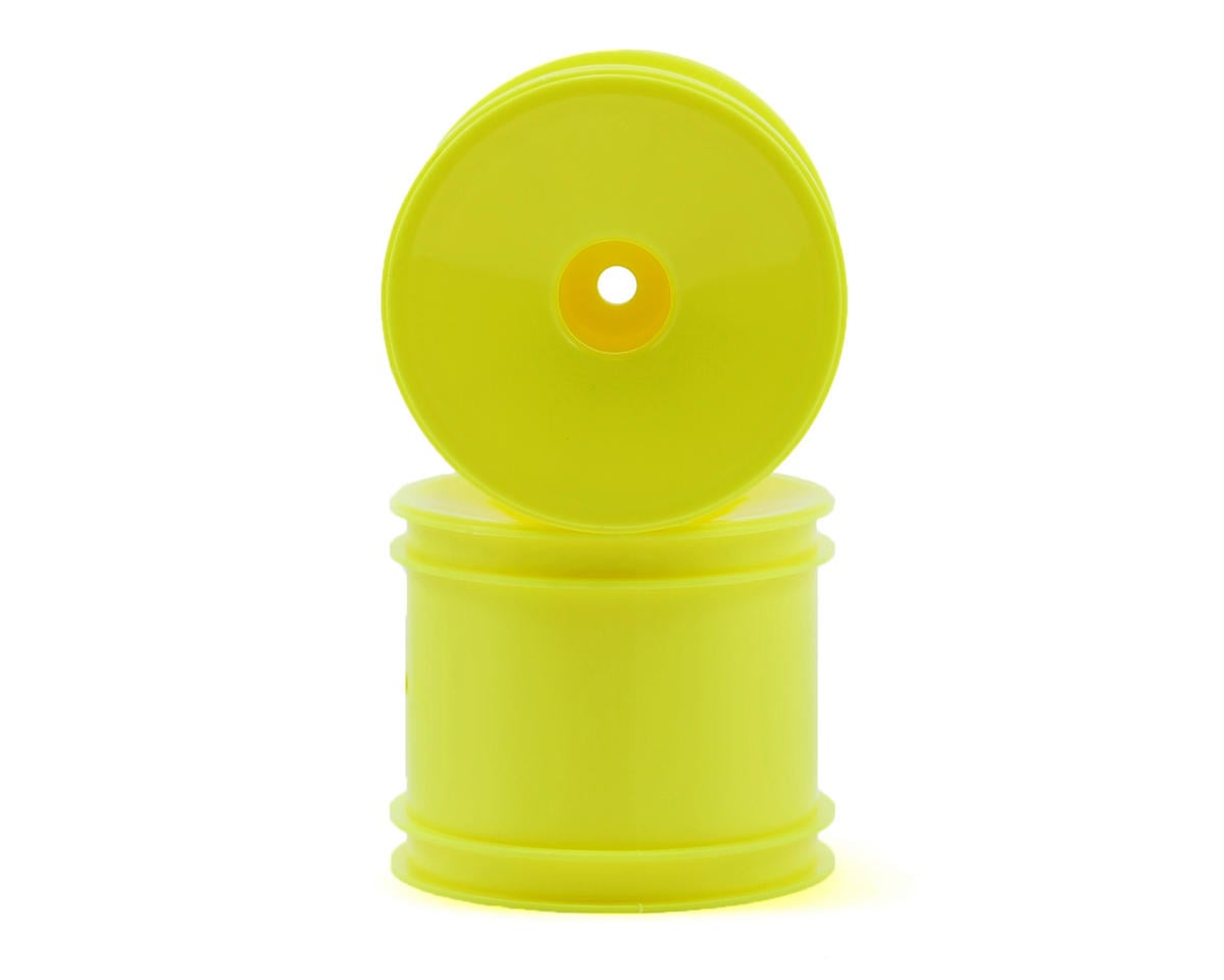 12mm Hex Stadium Truck Dish Wheel (2) (Yellow), ASC-7853