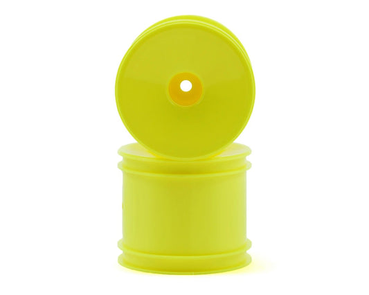 12mm Hex Stadium Truck Dish Wheel (2) (Yellow), ASC-7853