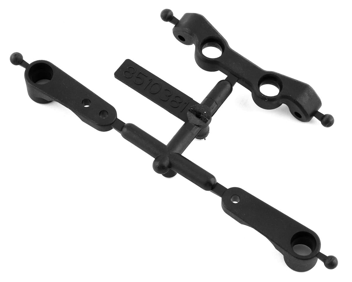 RC10B6/RC10B7 Steering Bell Crank & Rack Set, ASC-91973
