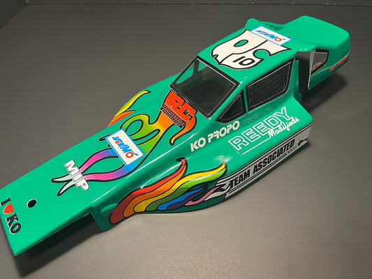 Protech II Body & Wing - Vintage Team Associated Protech II Aftermarket Body Set, BKR0008