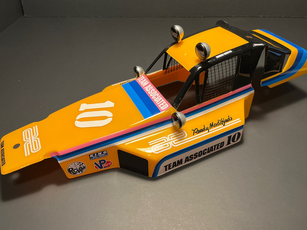 Protech Body & Wing - Vintage Team Associated Protech Aftermarket Body Set, BKR0007
