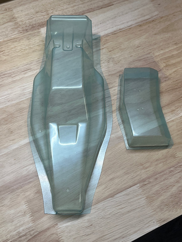 Boki Racing XXCR Body & Wing A-8040, fits Team Losi XXCR, BKR0039