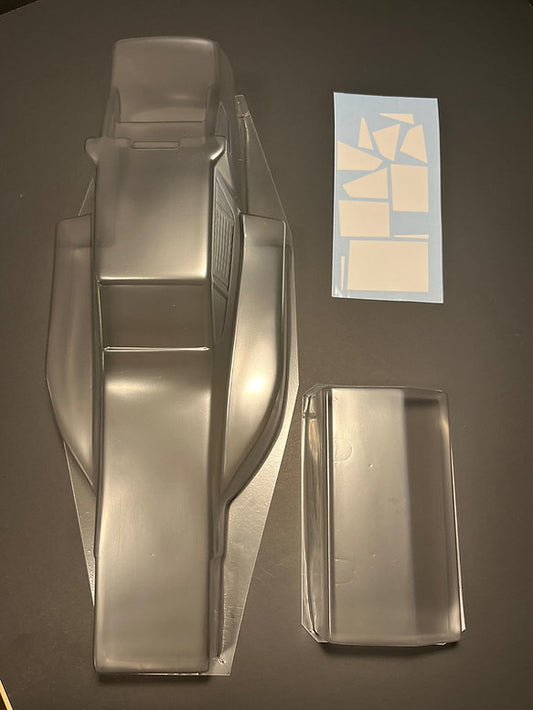 Protech II Body & Wing - Vintage Team Associated Protech II Aftermarket Body Set, BKR0008