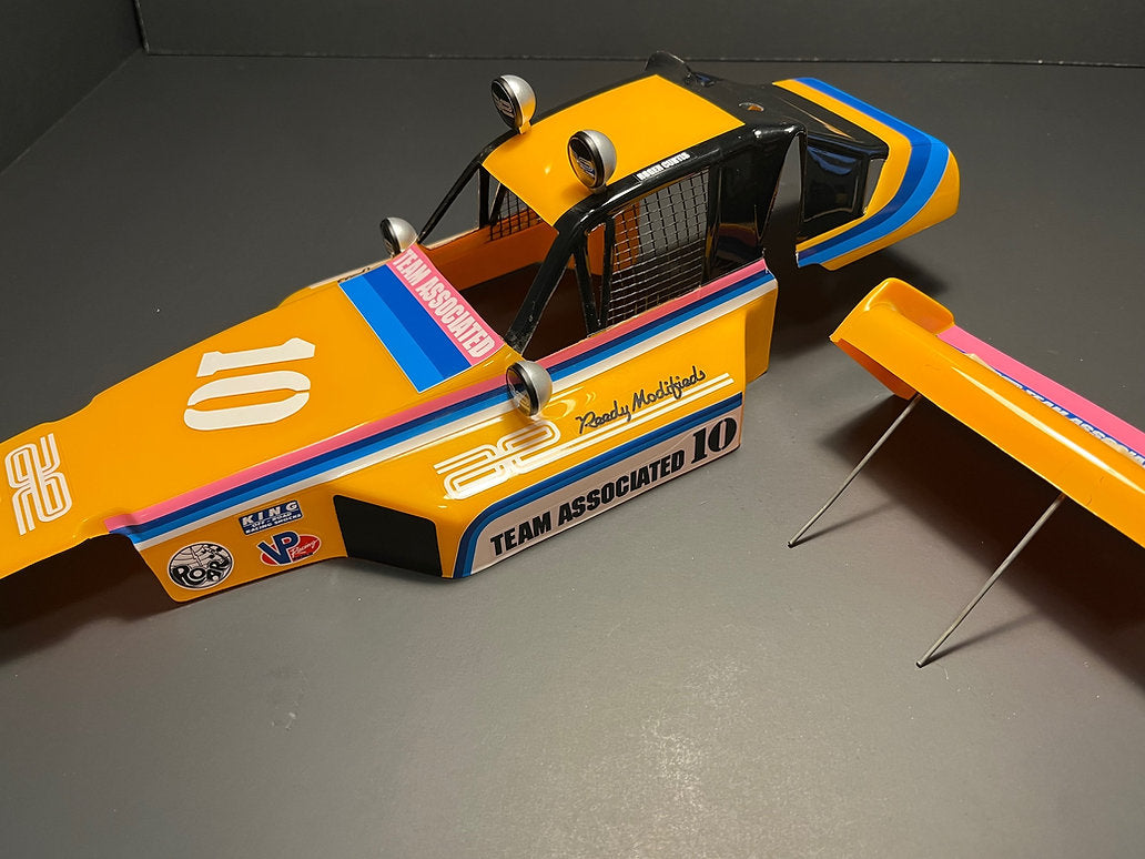 Protech Body & Wing - Vintage Team Associated Protech Aftermarket Body Set, BKR0007