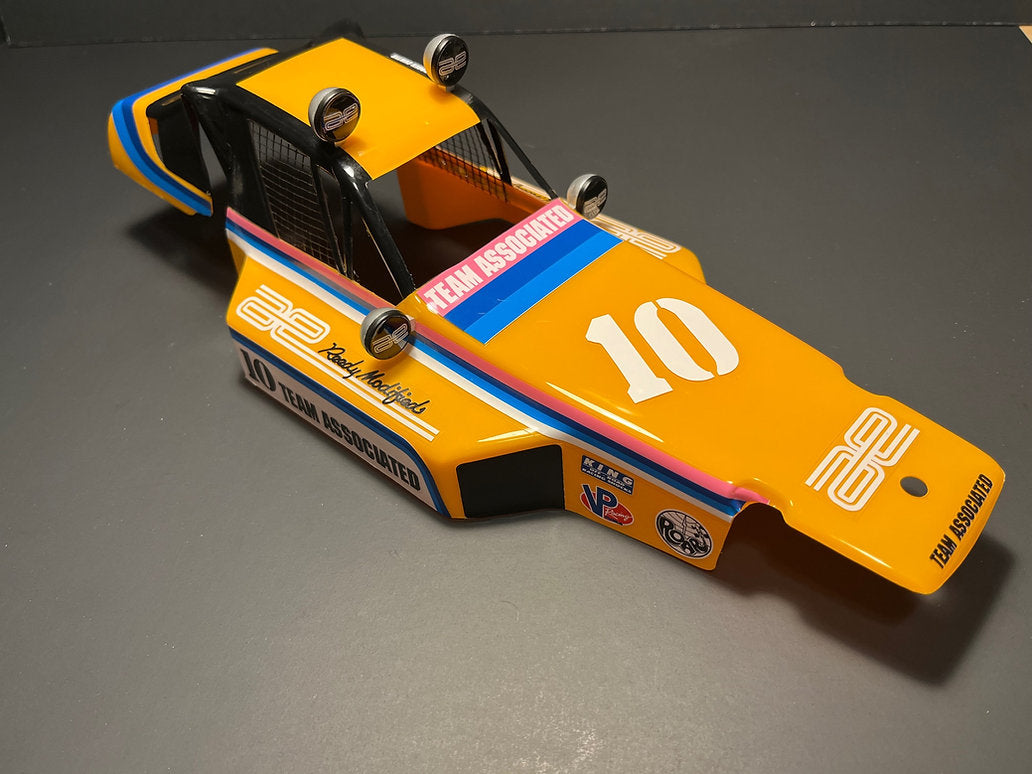 Protech Body & Wing - Vintage Team Associated Protech Aftermarket Body Set, BKR0007