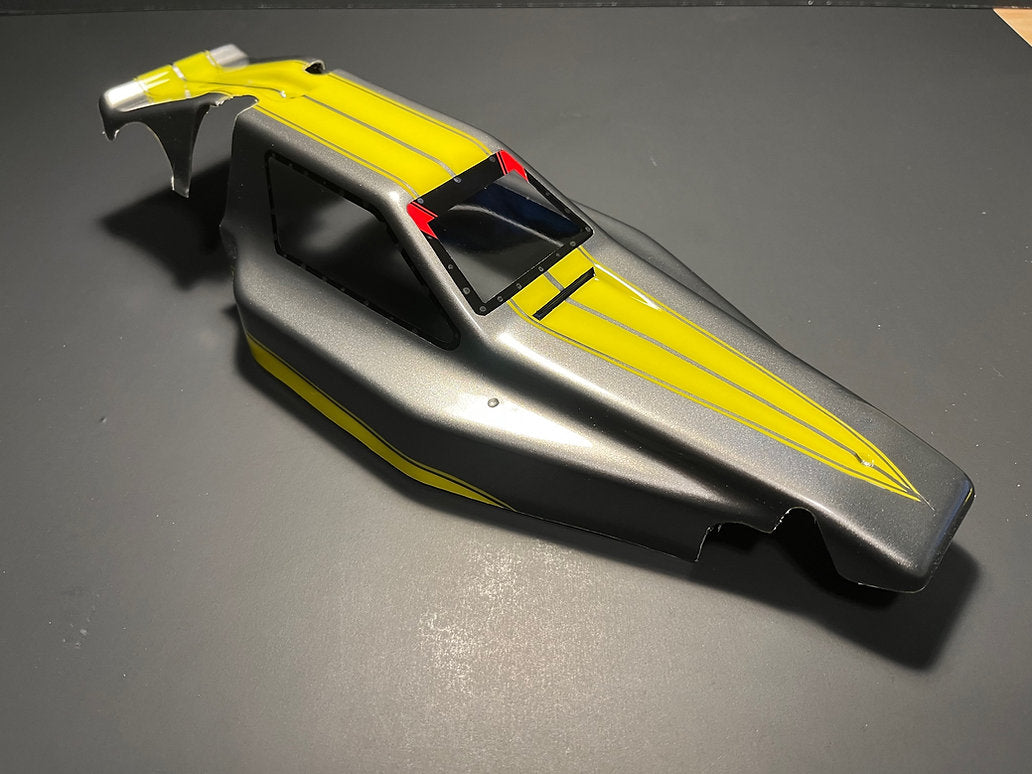 Boki Racing XXCR Body & Wing A-8040, fits Team Losi XXCR, BKR0039