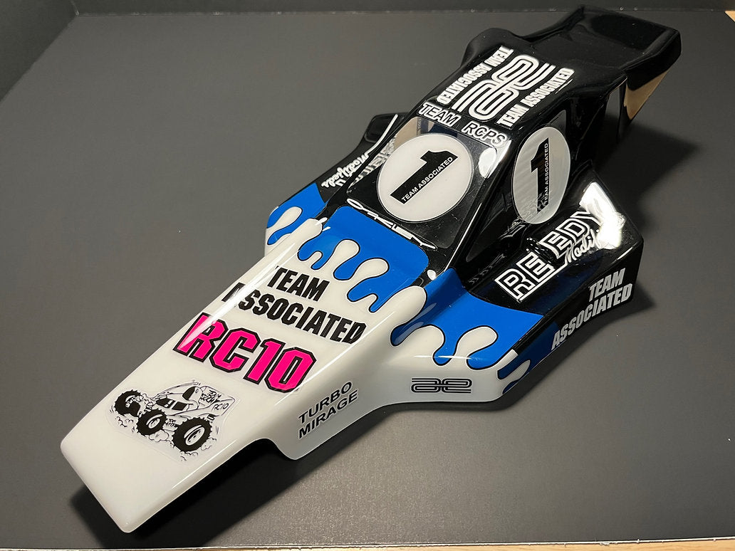Boki Racing Mirage Body & Wing, fits RC10, BKR0016
