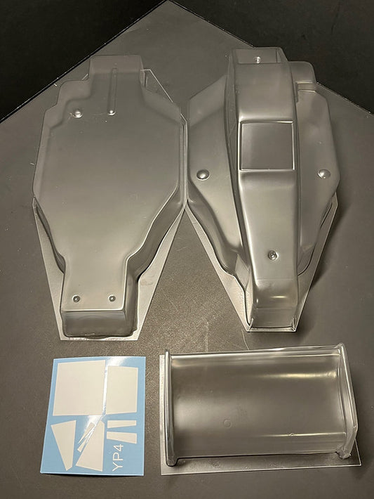 Yokomo Protech IV Body Kit - Vintage Yokomo Team Associated Protech IV Aftermarket Body Set, BKR0124