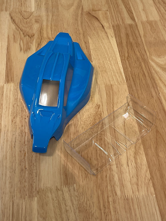 Boki Racing B4.2 Bulldog Body & Wing Kit, fits RC10B4.2, BKR0018