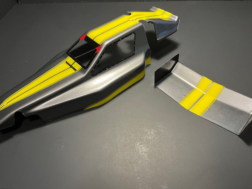 Boki Racing XXCR Body & Wing A-8040, fits Team Losi XXCR, BKR0039